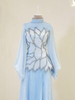 Wisteria Modest Evening Dress