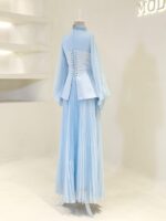 Wisteria Modest Evening Dress