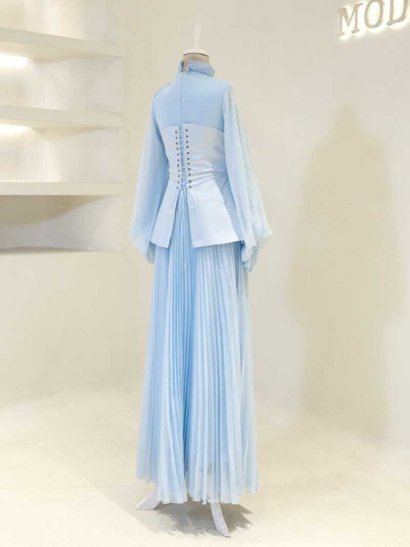 Wisteria Modest Evening Dress