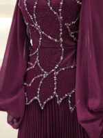 Wisteria Modest Evening Dress
