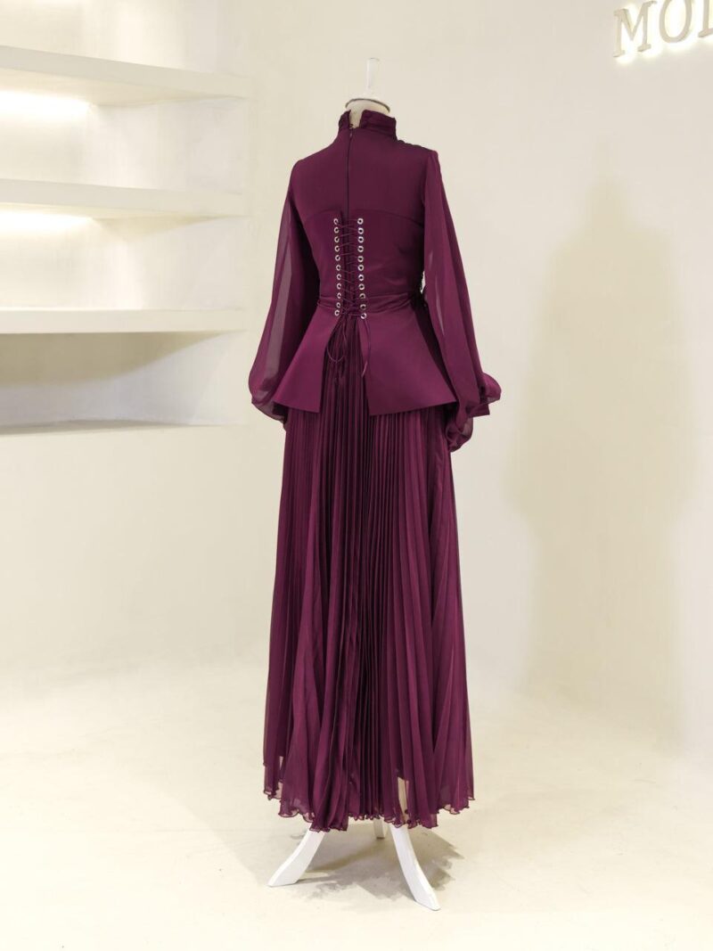 Wisteria Modest Evening Dress