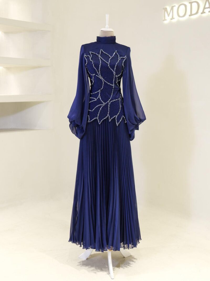 Wisteria Modest Evening Dress