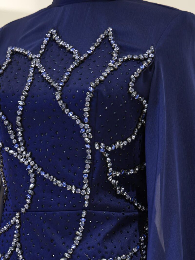 Wisteria Modest Evening Dress