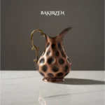 Black Çökertme Copper Pitcher (1.5L) - from Gaziantep