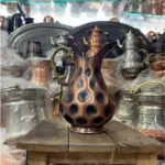 Black Çökertme Copper Pitcher (1.5L) - from Gaziantep