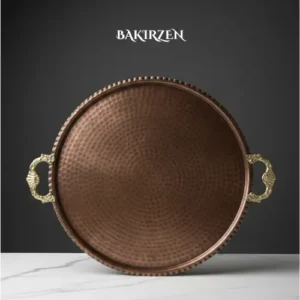 Black Forged Tray (Large) - from Gaziantep