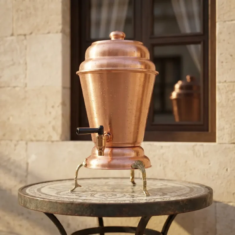 Copper Water Dispenser, Carboy (3.5L) - from Gaziantep