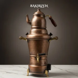 Electric Copper Samovar - from Gaziantep
