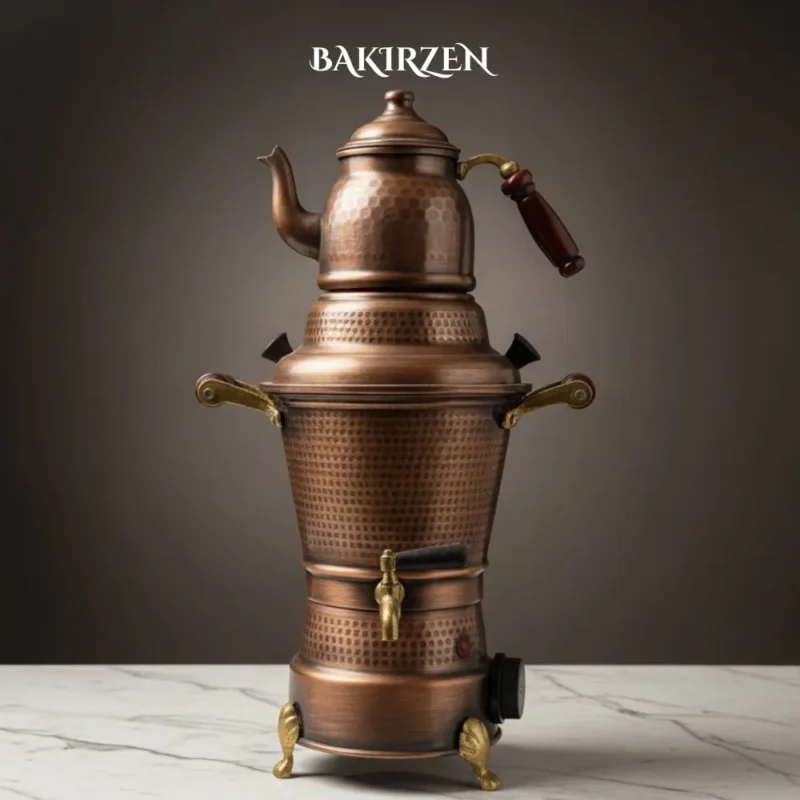 Electric Copper Samovar - from Gaziantep Electric Copper Samovar - from Gaziantep