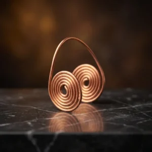 Energy Balancing Copper Spiral - from Gaziantep