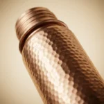 Hammered Copper Flask (550ml) - from Gaziantep