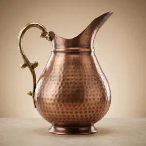 Hand-Hammered Copper Pitcher (1.5L) - from Gaziantep