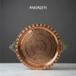 Handled Copper Tray (38cm) - from Gaziantep