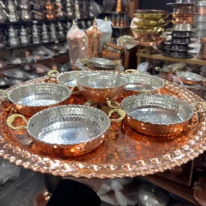 Mini Copper Breakfast Set - from Gaziantep