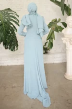 Corvelle Hijab Evening Dress - Stone-embellished Bodice 2026