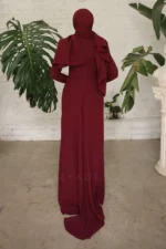 Corvelle Hijab Evening Dress - Stone-embellished Bodice 2026