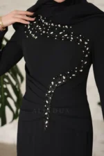 Corvelle Hijab Evening Dress - Stone-embellished Bodice 2026