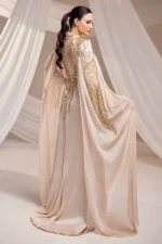 Felvourne Modest Evening Gown - Cape Overlay Embroidered Gown 2026