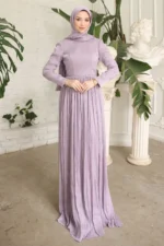Pellenne Modest Evening Gown - Pleated Skirt Jacket 2026