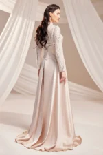 Rosselle Hijab Evening Dress - Beaded Corset Detail 2026