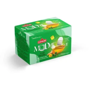 Çaykur Mod Green Detox herbal and fruit tea box 40g with 20 teabags