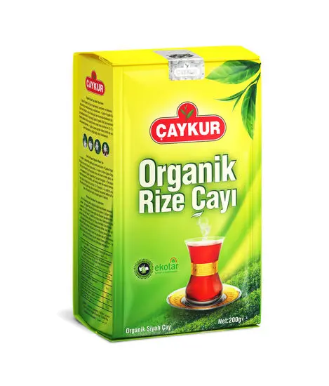 Organic Rize Tea 200g - Çaykur Çaykur Organik Rize Çayı organic Turkish black tea 200g green box