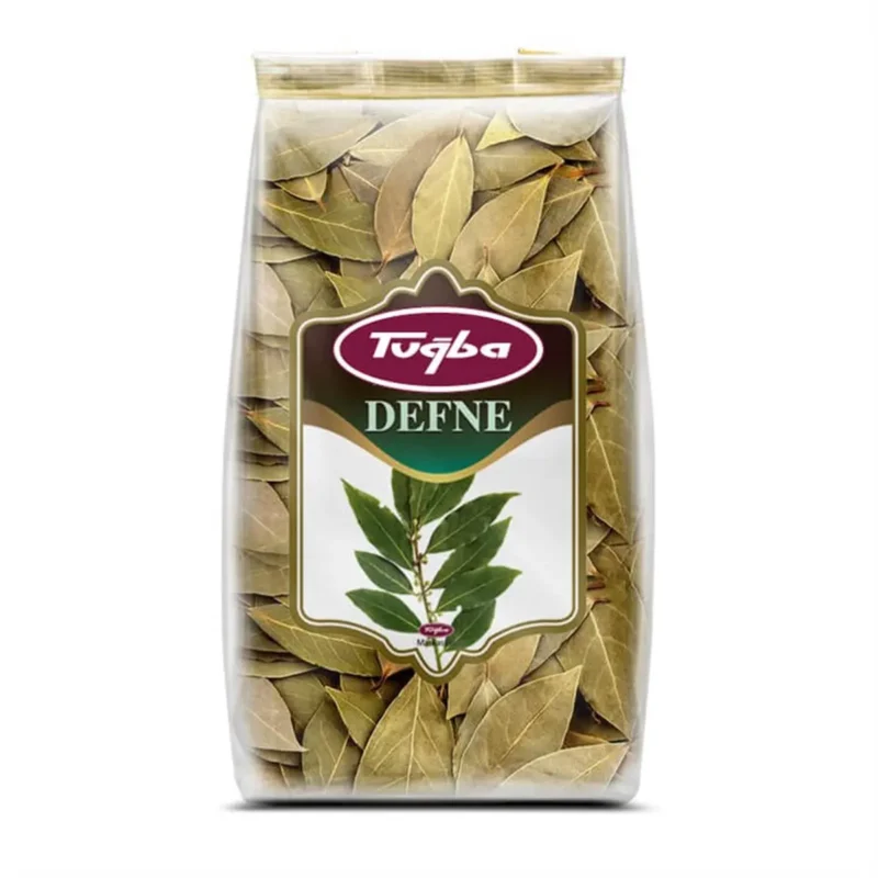 Bay Leaves 20g - Tuğba Kuruyemiş Tuğba Defne dried bay leaves in clear resealable bag, 20g Turkish spice