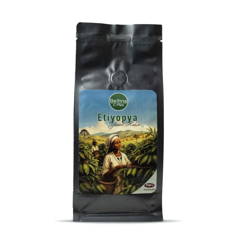 Ethiopian Espresso Coffee Beans 200g - Tuğba Kuruyemiş Ethiopian Espresso Coffee Beans 200g - Tuğba Kuruyemiş