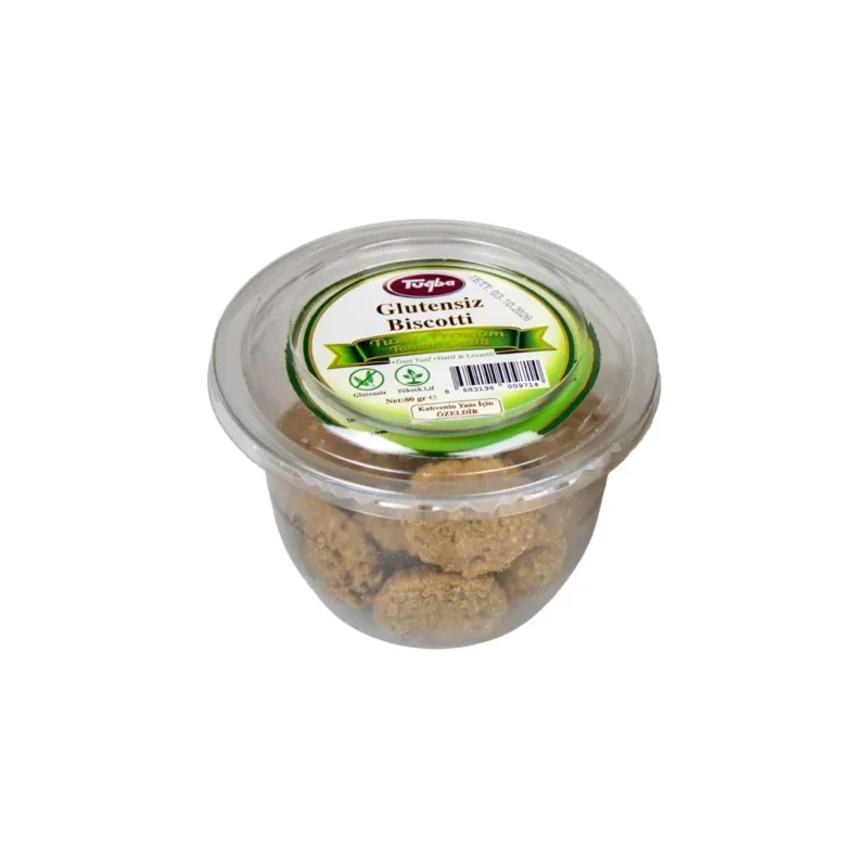 Gluten-Free Biscotti (Premium Seed Variety) 80g - Tuğba Kuruyemiş