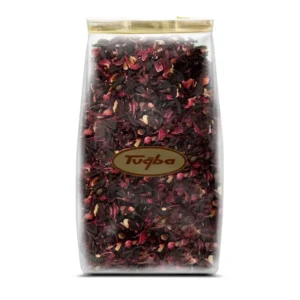 Tuğba Kuruyemiş dried hibiscus flowers 107g in clear resealable bag