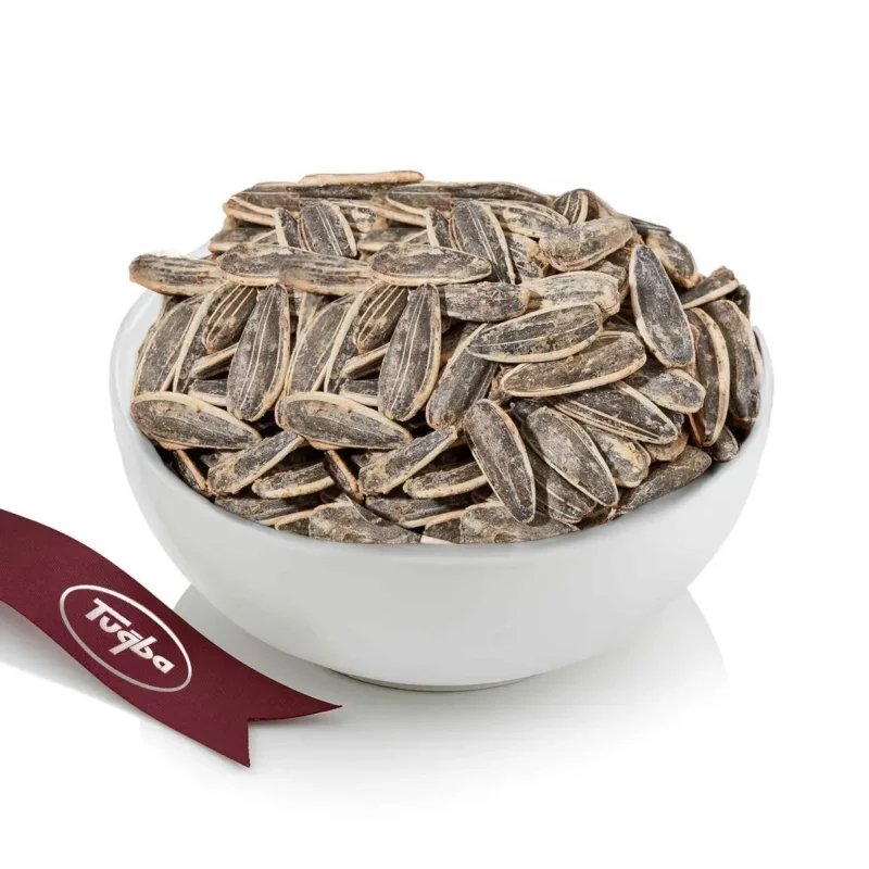Salted Black Sunflower Seeds 500g - Tuğba Kuruyemiş Salted Black Sunflower Seeds 500g - Tuğba Kuruyemiş