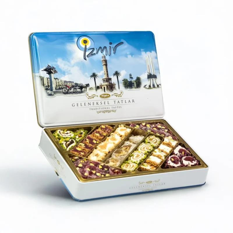 Traditional Flavors Metal Box 540g - Tuğba Kuruyemiş