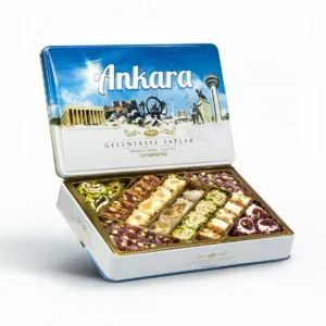 Traditional Flavors Metal Box 540g - Tuğba Kuruyemiş