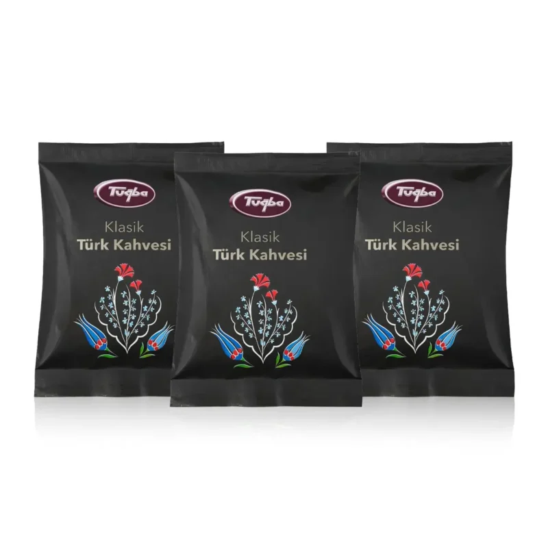 Turkish Coffee 100g Pack of 3 - Tuğba Kuruyemiş Turkish Coffee 100g Pack of 3 - Tuğba Kuruyemiş