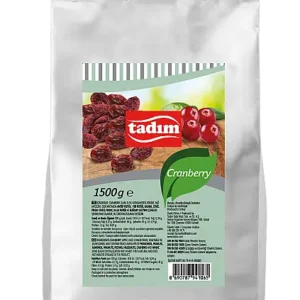 Tadım Cranberry 1500 g bag of dried cranberries