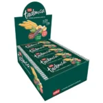 Tadım Grain Bar 20-pack box with individually wrapped bars in a green display carton