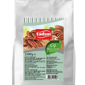 Tadım raw pecan nuts in a 1,500 g silver bulk pouch
