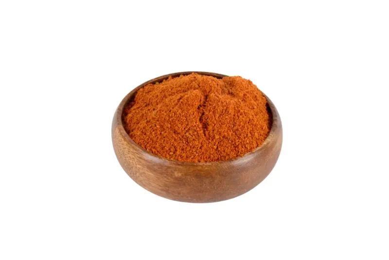 Sweet Ground Pepper - Malatya Pazarı Sweet ground red pepper powder in a wooden bowl – Malatya Pazarı Turkish spice
